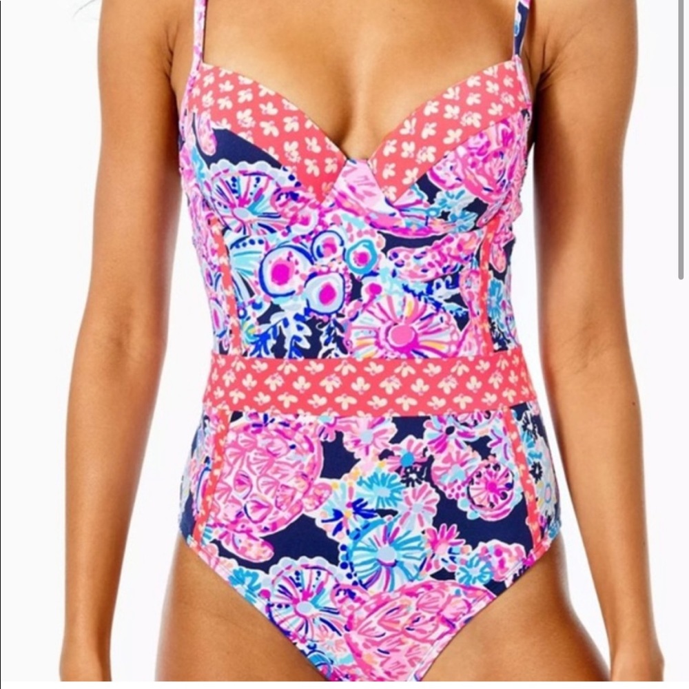 Brand new with tags Lilly Pulitzer Palma one piece swim suit